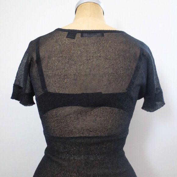 Express Vintage Sheer Top - Picture 6 of 8